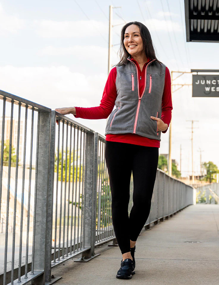 Fleece Crest Vest for Women - Image 15