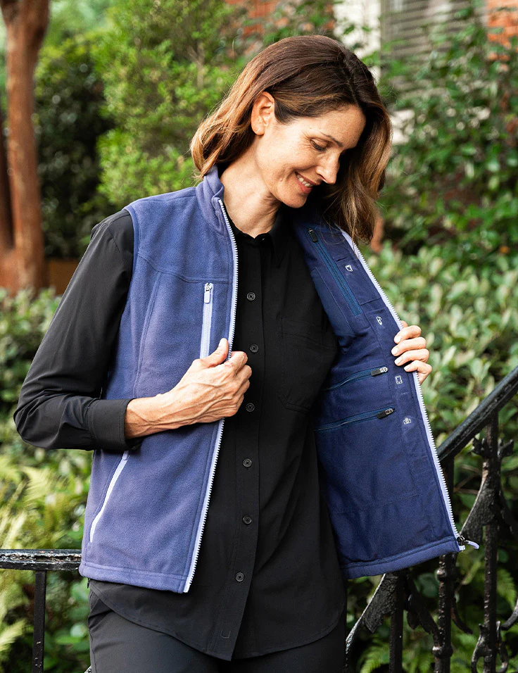 Fleece Crest Vest for Women - Image 17